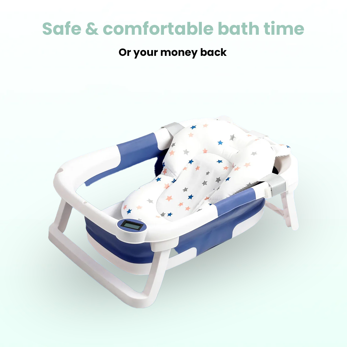 2-in-1 bathtub - Safe & collapsible